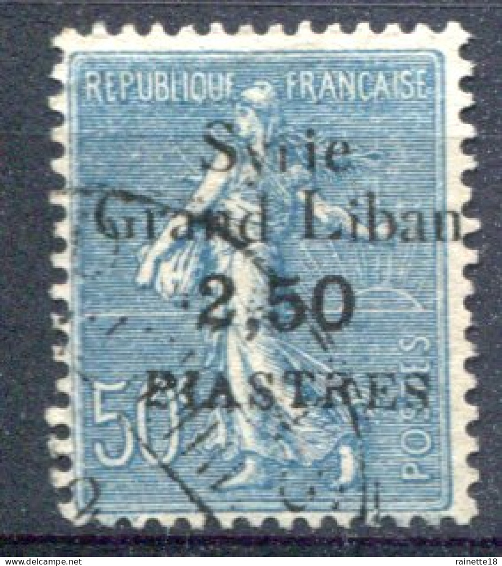 Syrie               97b Oblitéré  S De Piastres Renversé - Used Stamps