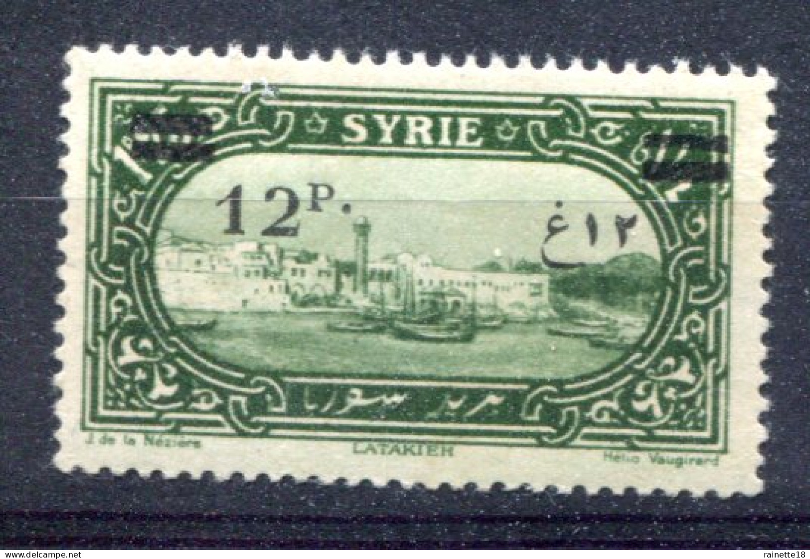 Syrie            185 **  Surcharge Recto-verso - Nuovi