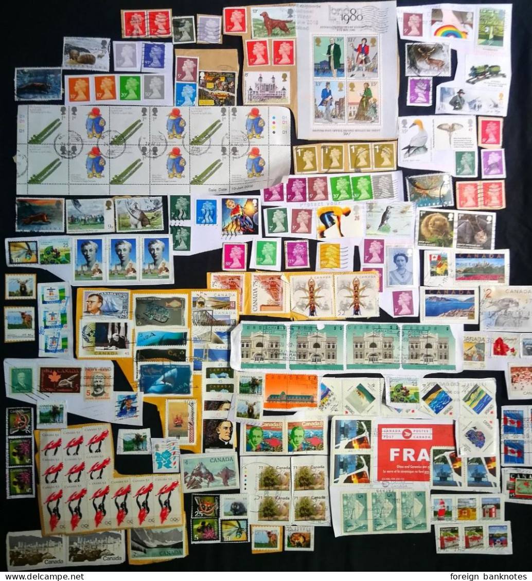 ~ 500 USD Face Value In Stamps & Labels - All Over The World All Themes - Vrac (max 999 Timbres)