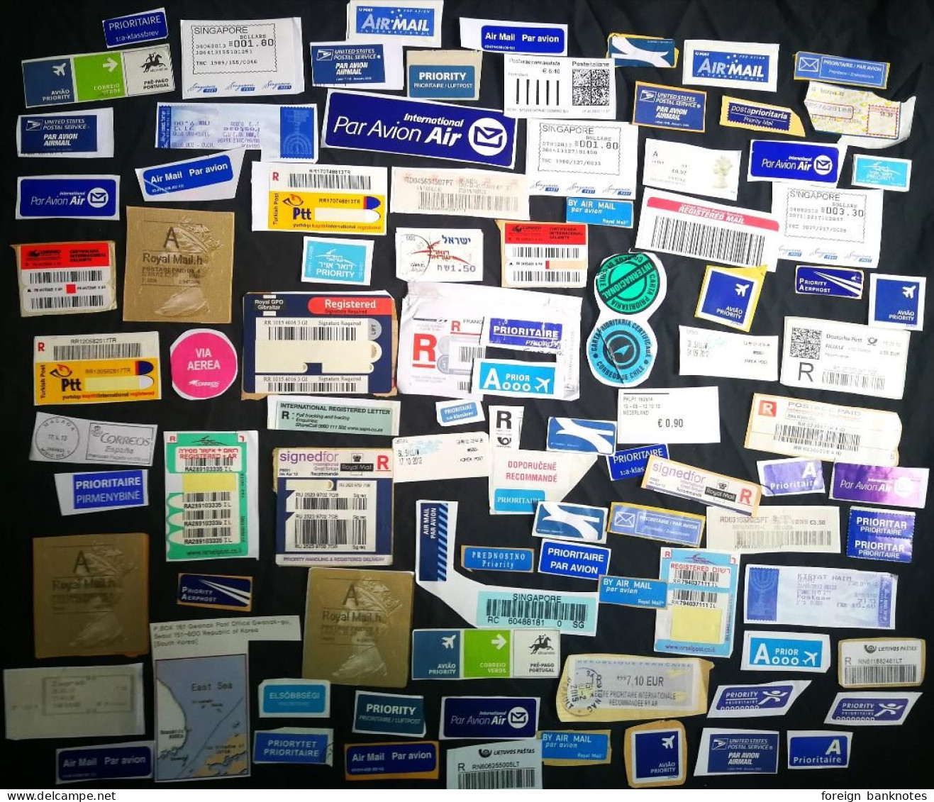 ~ 500 USD Face Value In Stamps & Labels - All Over The World All Themes - Vrac (max 999 Timbres)