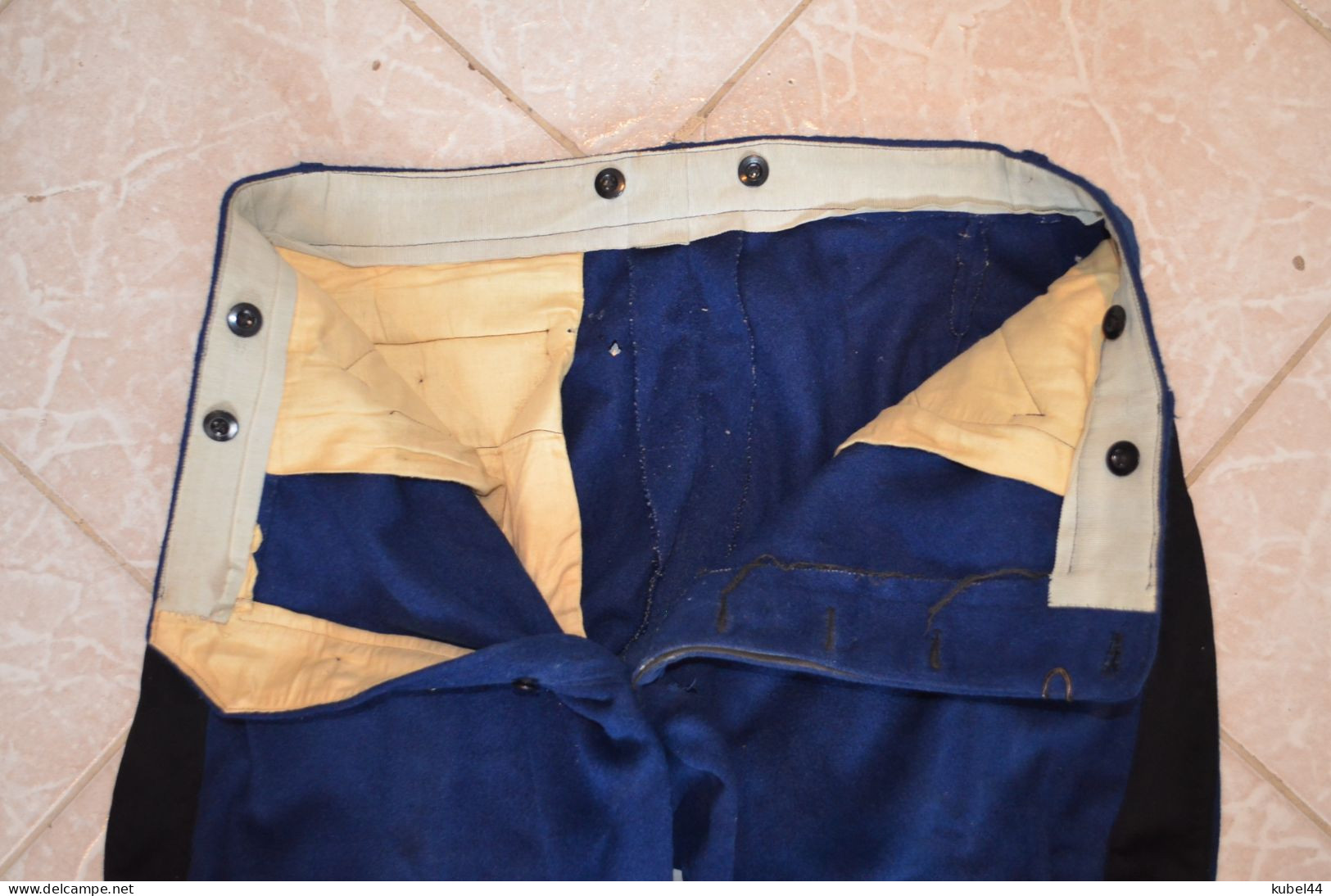 Pantalon Gendarmerie Nationale (culotte de cheval) laine- 1930-40 - 2 GM