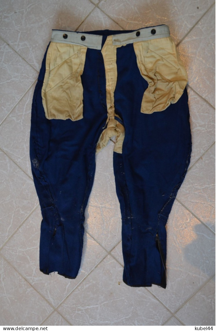 Pantalon Gendarmerie Nationale (culotte de cheval) laine- 1930-40 - 2 GM