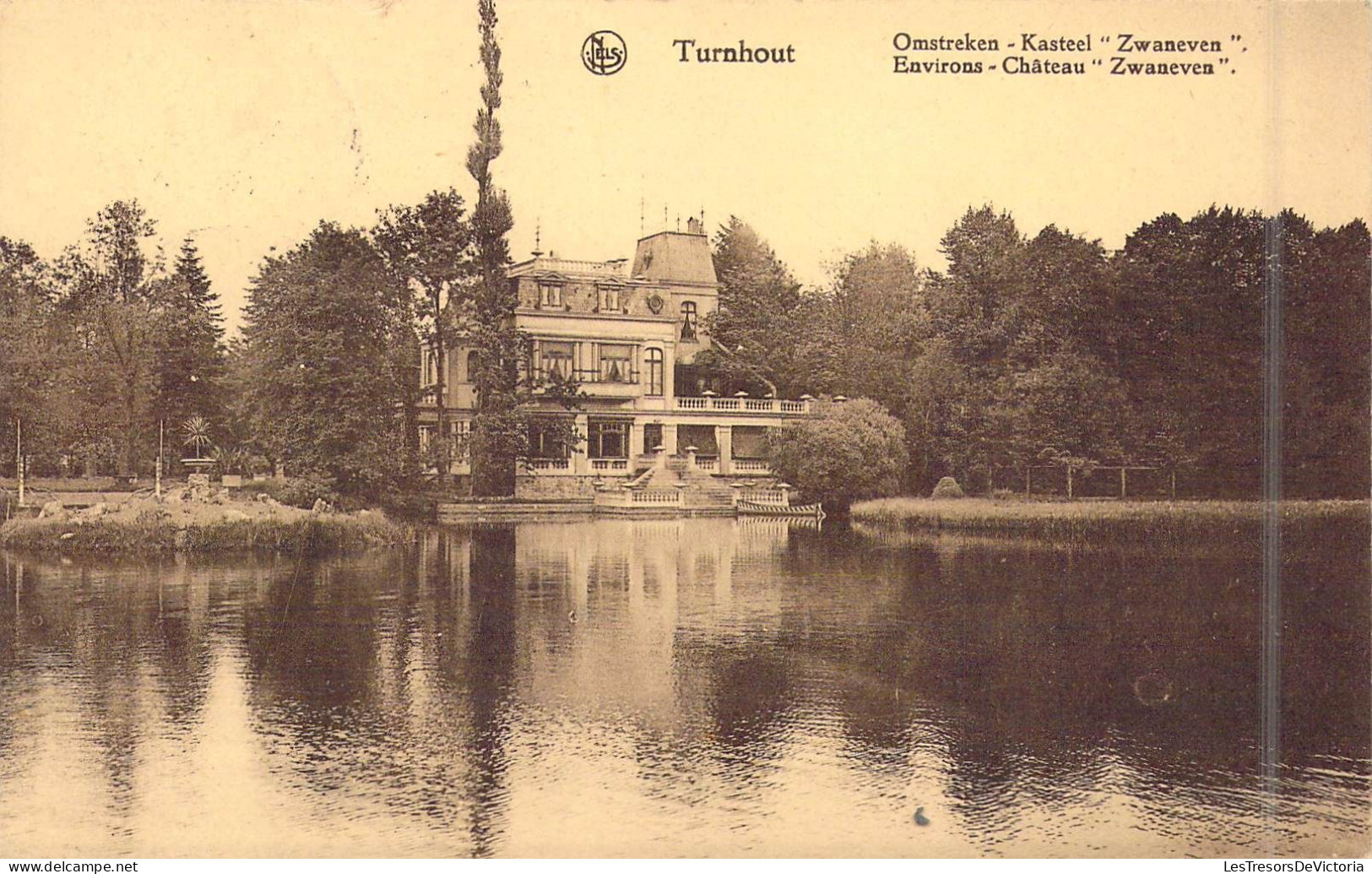 BELGIQUE - Turnhout - Environs Château " Zwaneven " - Carte Postale Ancienne - Sonstige & Ohne Zuordnung