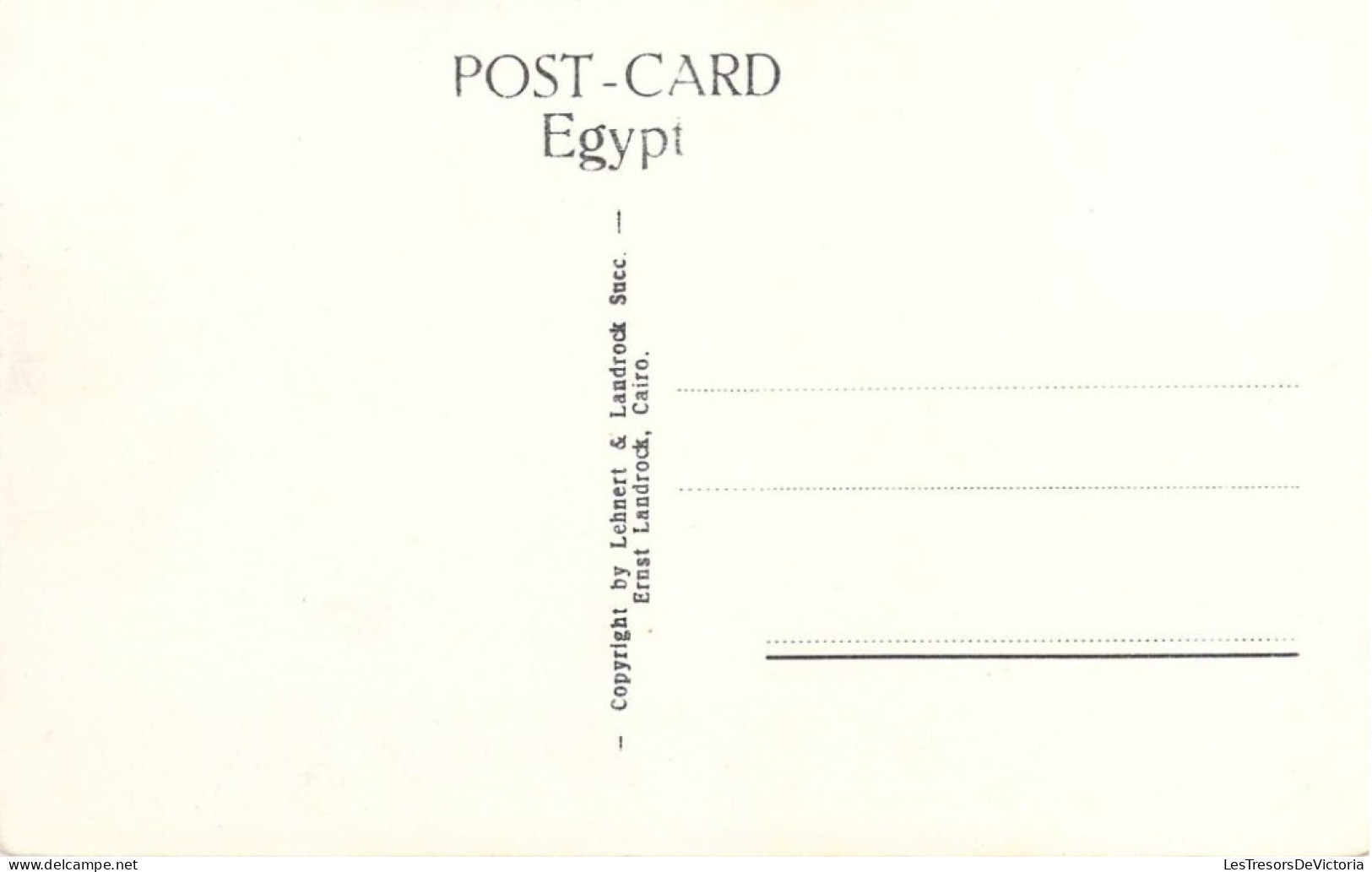 EGYPTE - Cairo - The Mamelouk Tombs - Carte Postale Ancienne - Le Caire