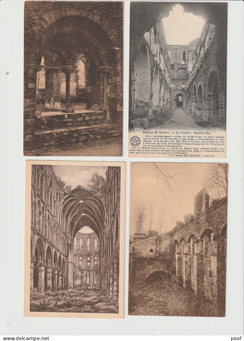 Villers-la-Ville : Abbaye De Villers ---- 24 Cartes - Villers-la-Ville