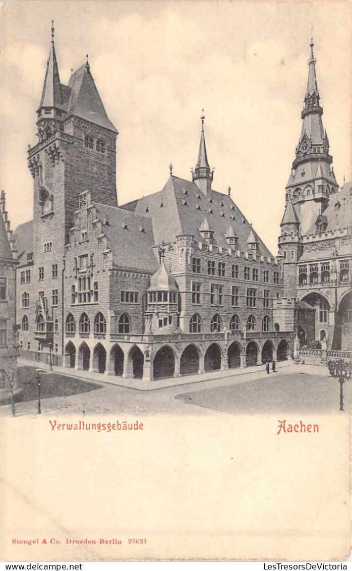 ALLEMAGNE - Aachen - Yerwaltungsgebaude - Carte Postale Ancienne - Andere & Zonder Classificatie