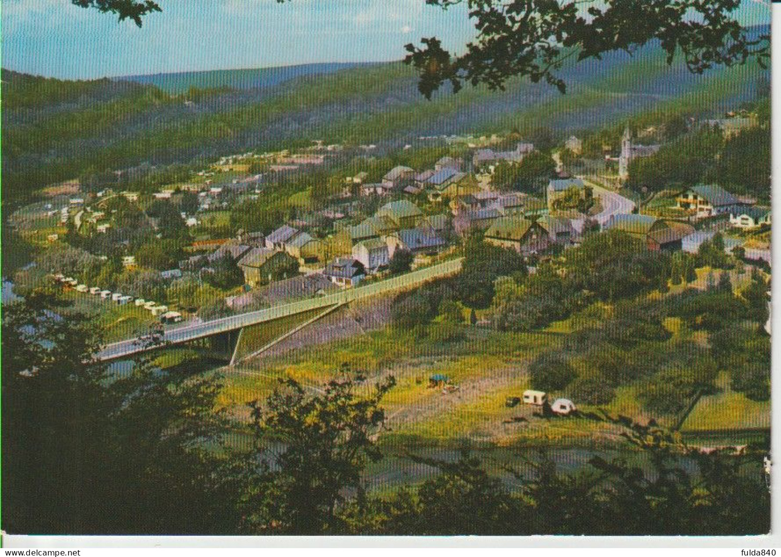 CPM.   BELGIQUE.   MENBRE S/SEMOIS.  PANORAMA. - Vresse-sur-Semois