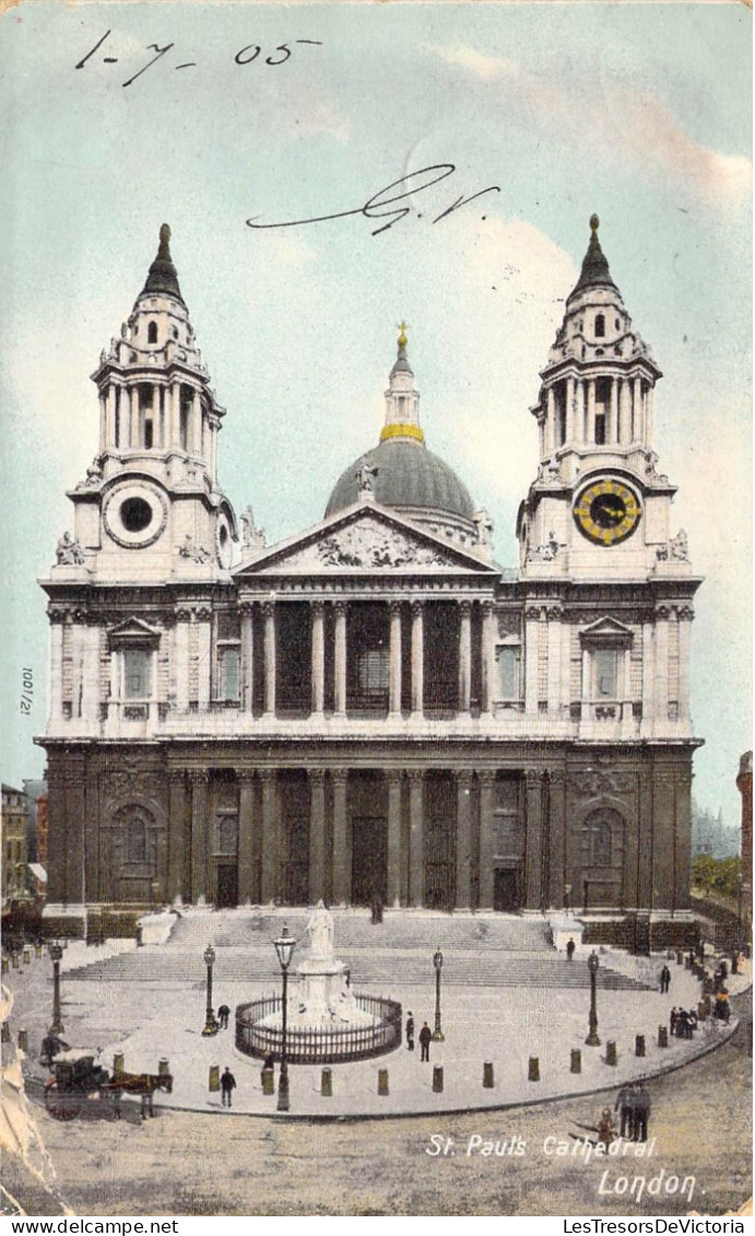 ROYAUME-UNIS - Angleterre - London - St. Pauls Cathedral - Carte Postale Ancienne - Norway