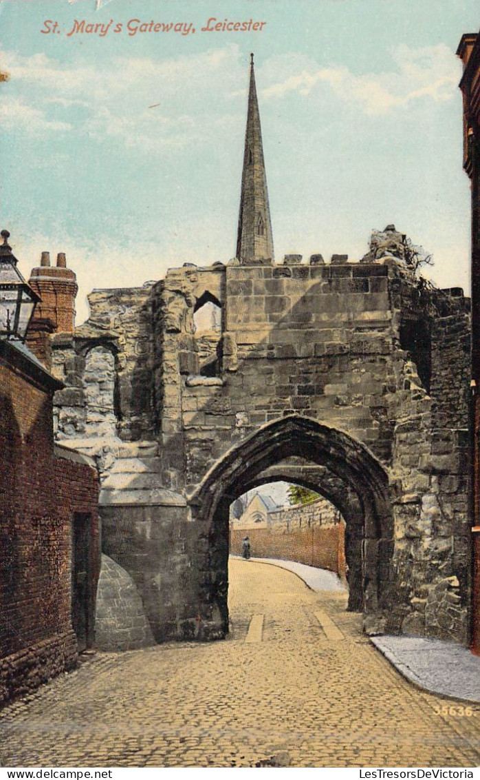 ROYAUME-UNIS - Angleterre - St. Mary's Gateway - Leicester - Carte Postale Ancienne - Norvège