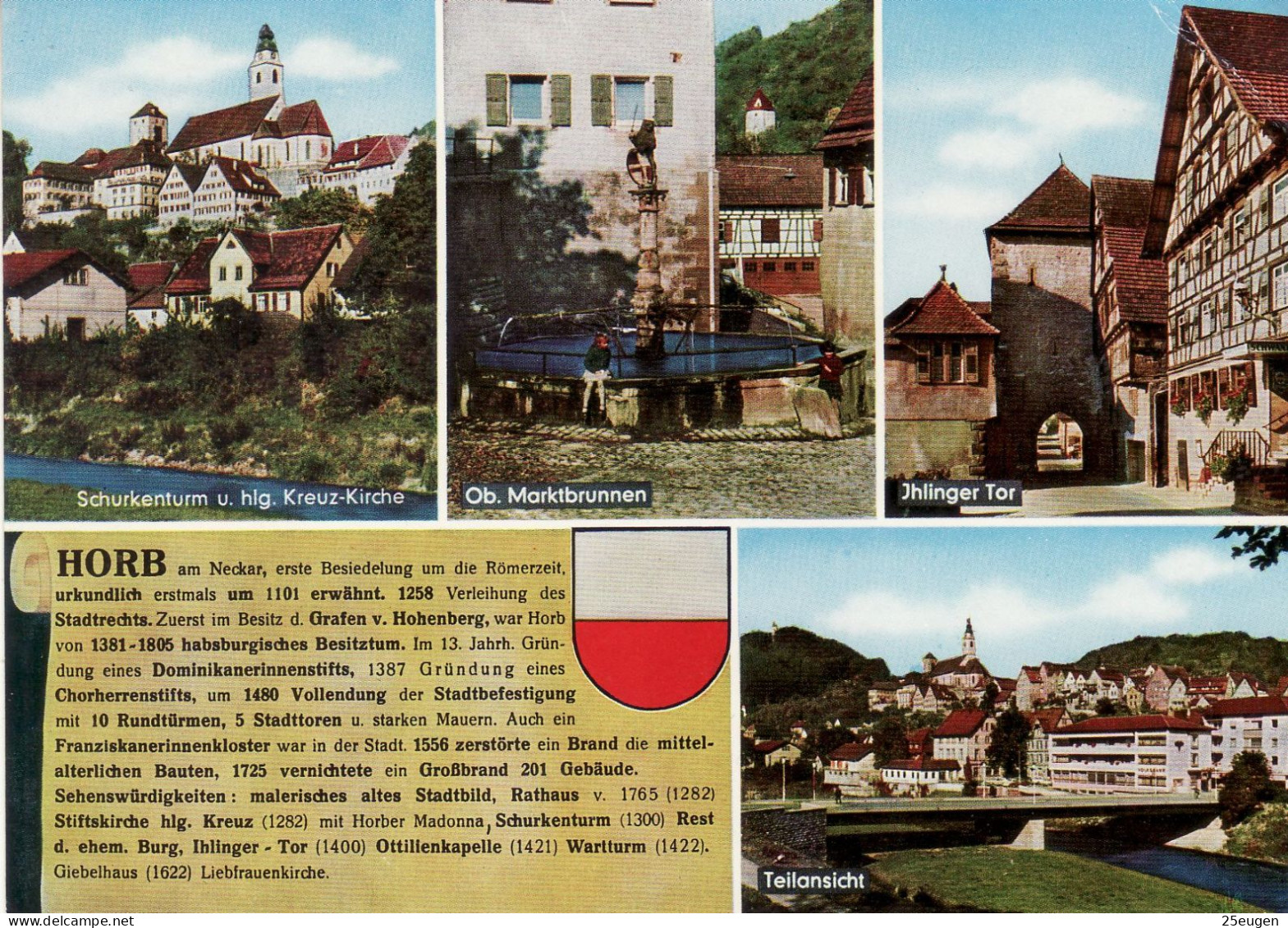 Horb -   Postcard   Unused   ( M 293 ) - Horb