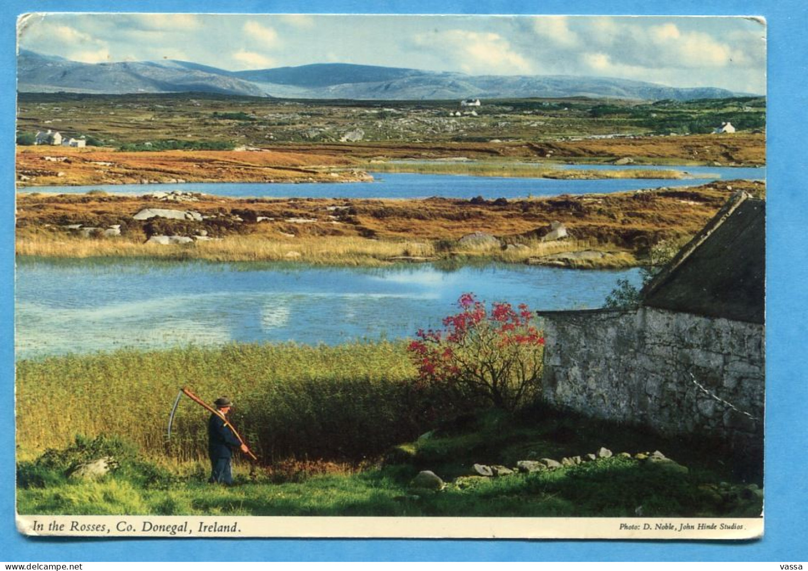 IRLAND -In The Rosses- Donegal . Posted - J. HINDE - Donegal