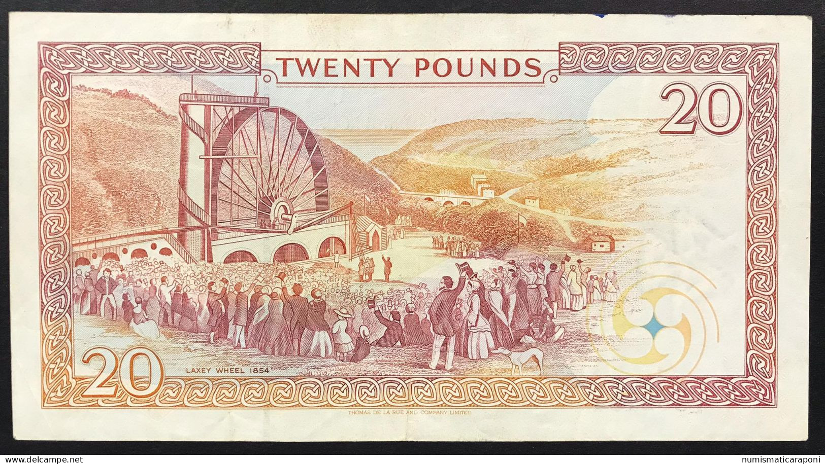 ISLE OF MAN 20 POUND 2000 Pick#45a Lotto.1118 - 20 Pounds