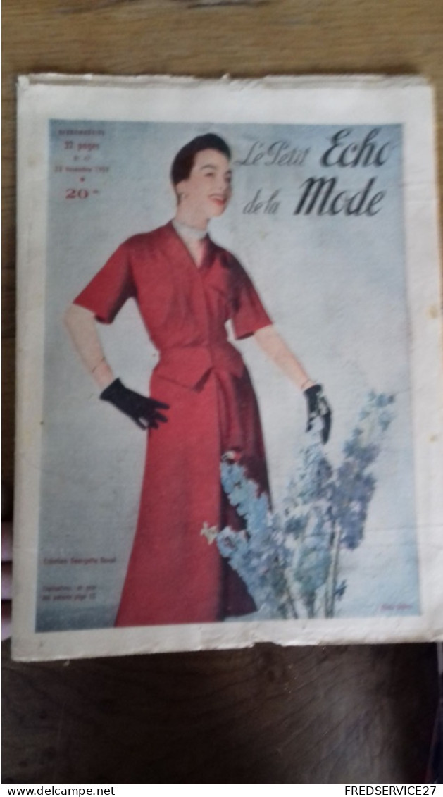 84 / LE PETIT ECHO DE LA MODE N° 47 1952 - Fashion