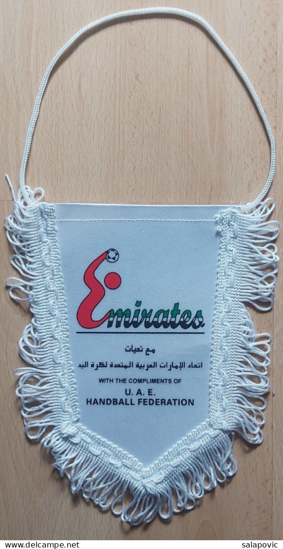 United Arab Emirates Handball Federation Association Union  PENNANT, SPORTS FLAG FLAG ZS 1 KUT - Handball