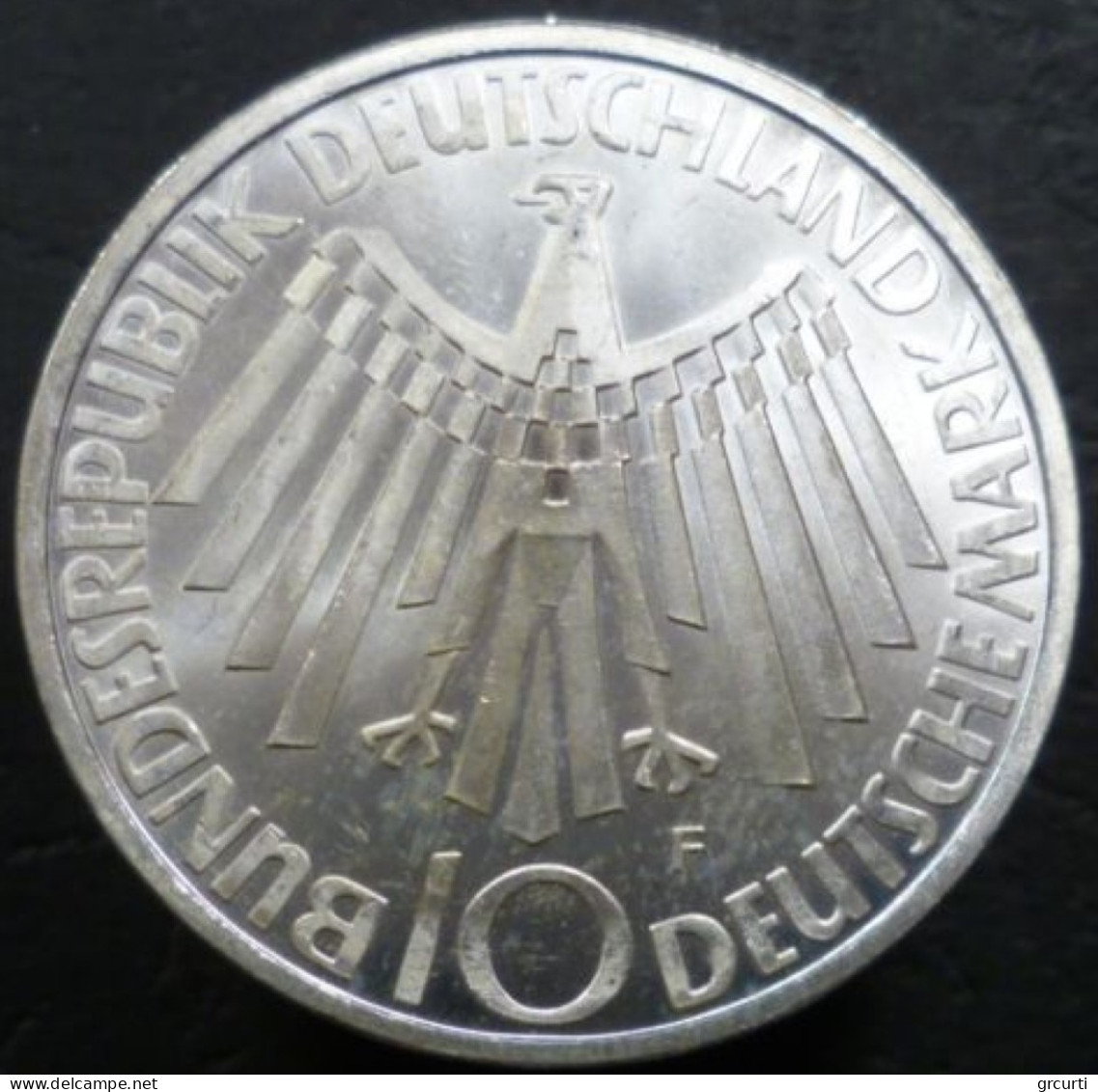 Germania - RFT - 10 Mark 1972F - Olimpiadi Di Monaco - KM# 130 - 10 Mark