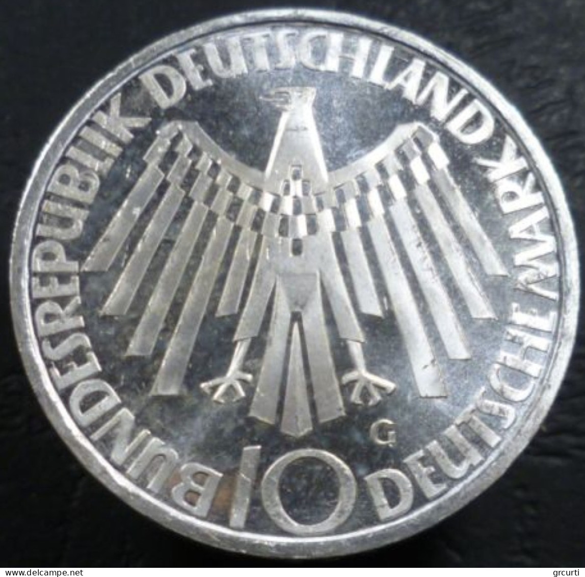 Germania - RFT - 10 Mark 1972G - Olimpiadi Di Monaco - KM# 130 - 10 Mark