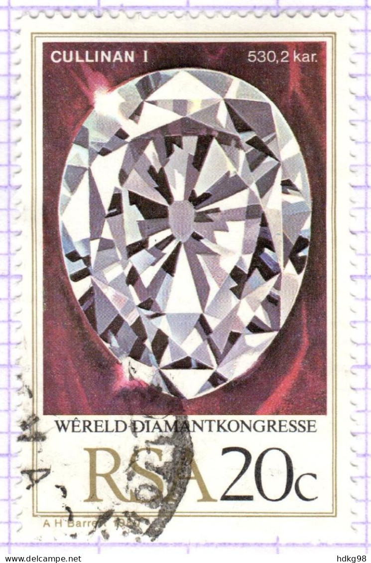 RSA+ Südafrika 1980 Mi 572 Diamant - Oblitérés