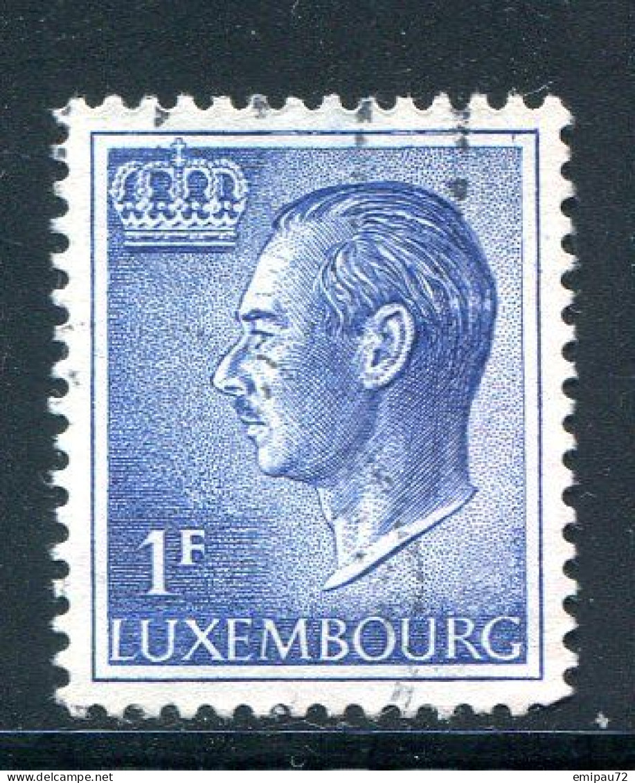 LUXEMBOURG- Y&T N°662- Oblitéré - 1965-91 Jean