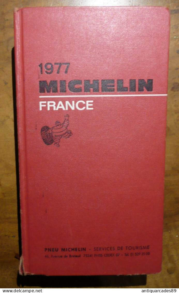 GUIDE MICHELIN – France - 1977 - Michelin-Führer
