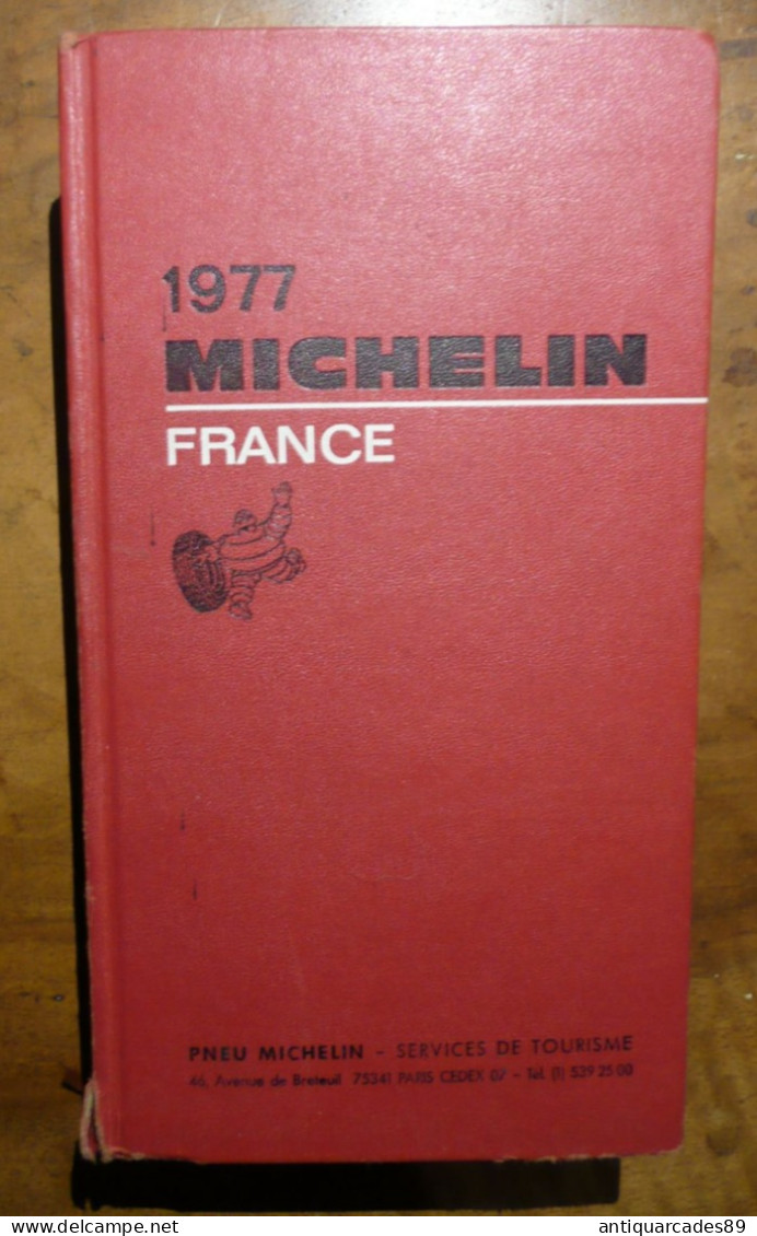 GUIDE MICHELIN – France - 1977 - Michelin (guias)