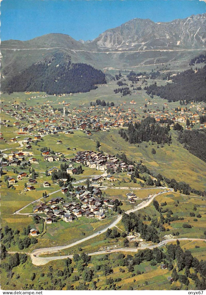 GF-VERBIER-Suisse-Schweiz-Svizzera-Valais-Vue De La Station-Cachet Tampon Stempel Verbier-FORMAT-10 X 15 - Autres & Non Classés