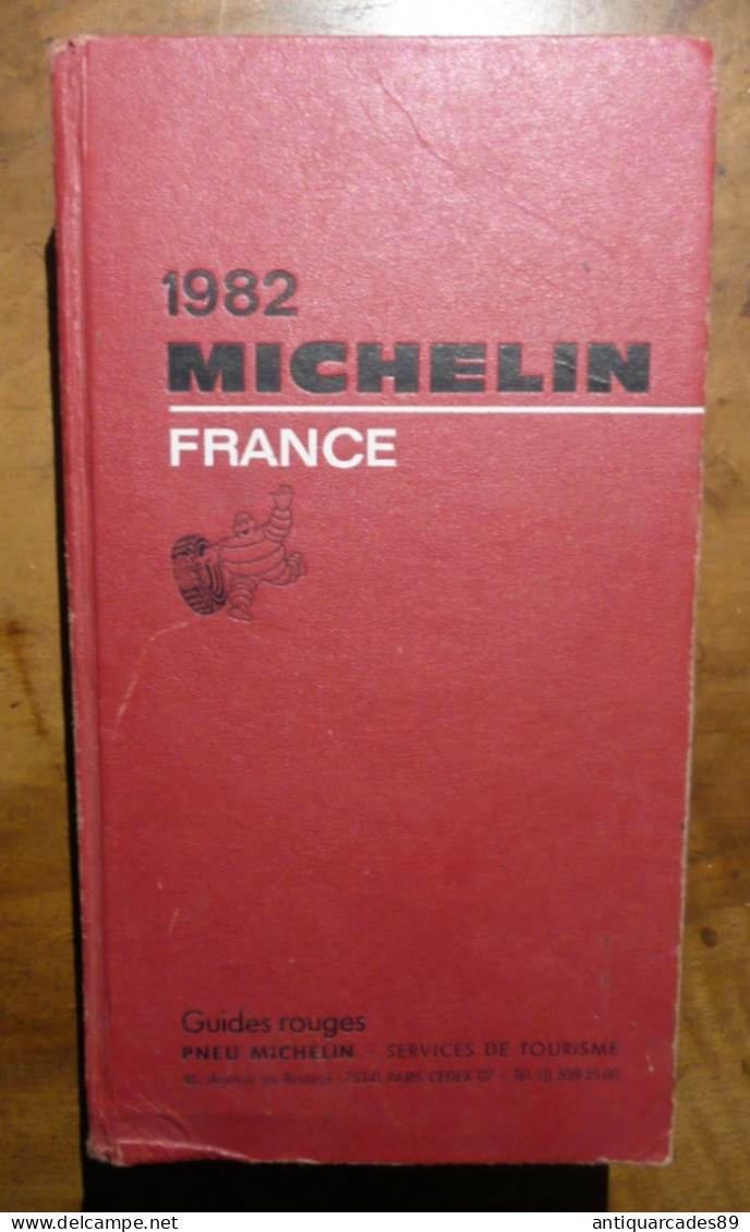 GUIDE MICHELIN – France - 1982 - Michelin-Führer