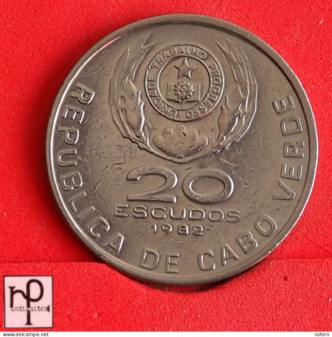 CAPE VERDE 20 ESCUDOS 1982 KM# 20 (Nº53974) - Cabo Verde