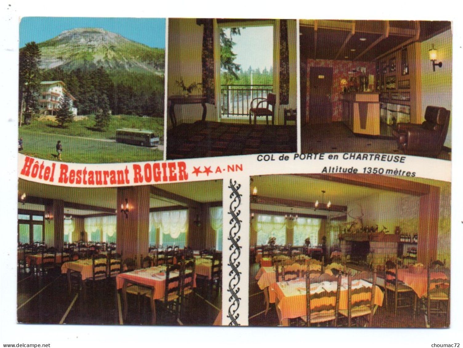 GF (38) 485, La Tronche, Cellard Z.2021, Hotel Restaurant Rogier - La Tronche