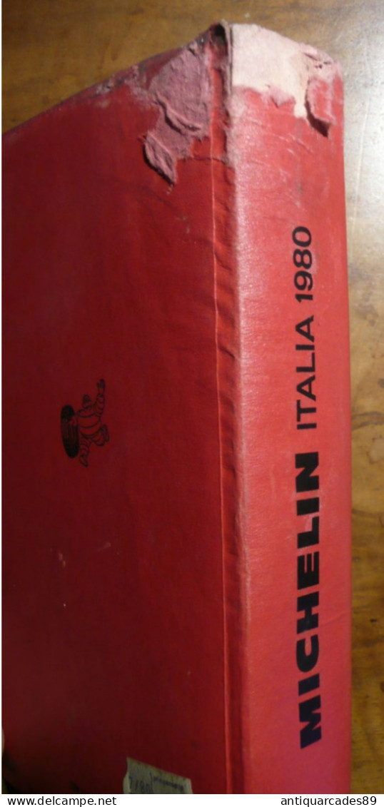 GUIDE MICHELIN – ITALIA - 1980 - Michelin (guias)