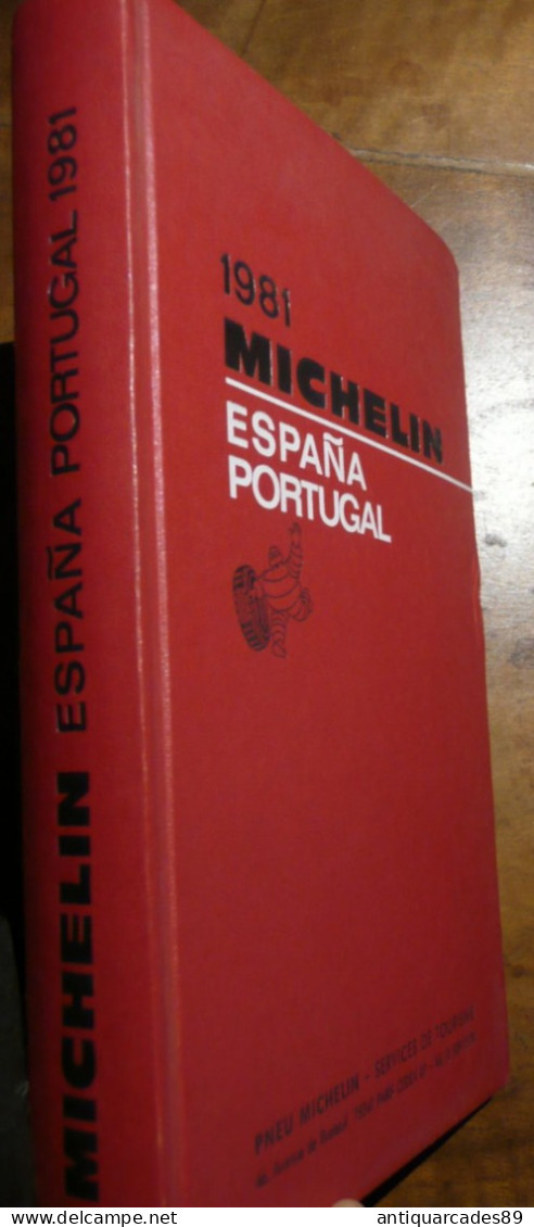 GUIDE MICHELIN – ESPANA PORTUGAL -1981 - Michelin (guide)