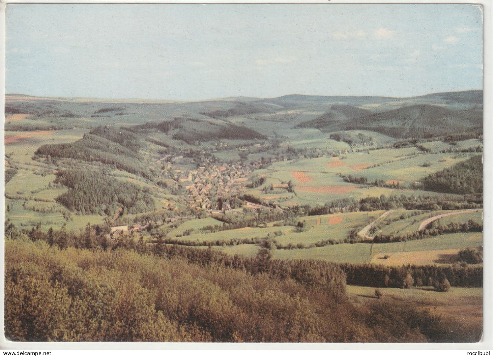 Altenberg, Blick Nach Geising, Sachsen - Altenberg