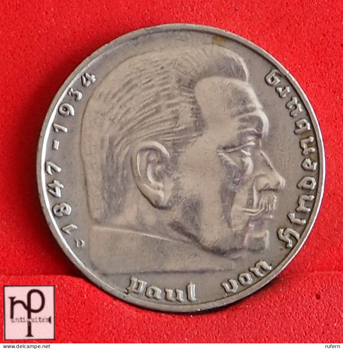 GERMANY 2 REICHSMARK 1939 D ***SILVER*** KM# 93 (Nº54027) - 2 Reichsmark