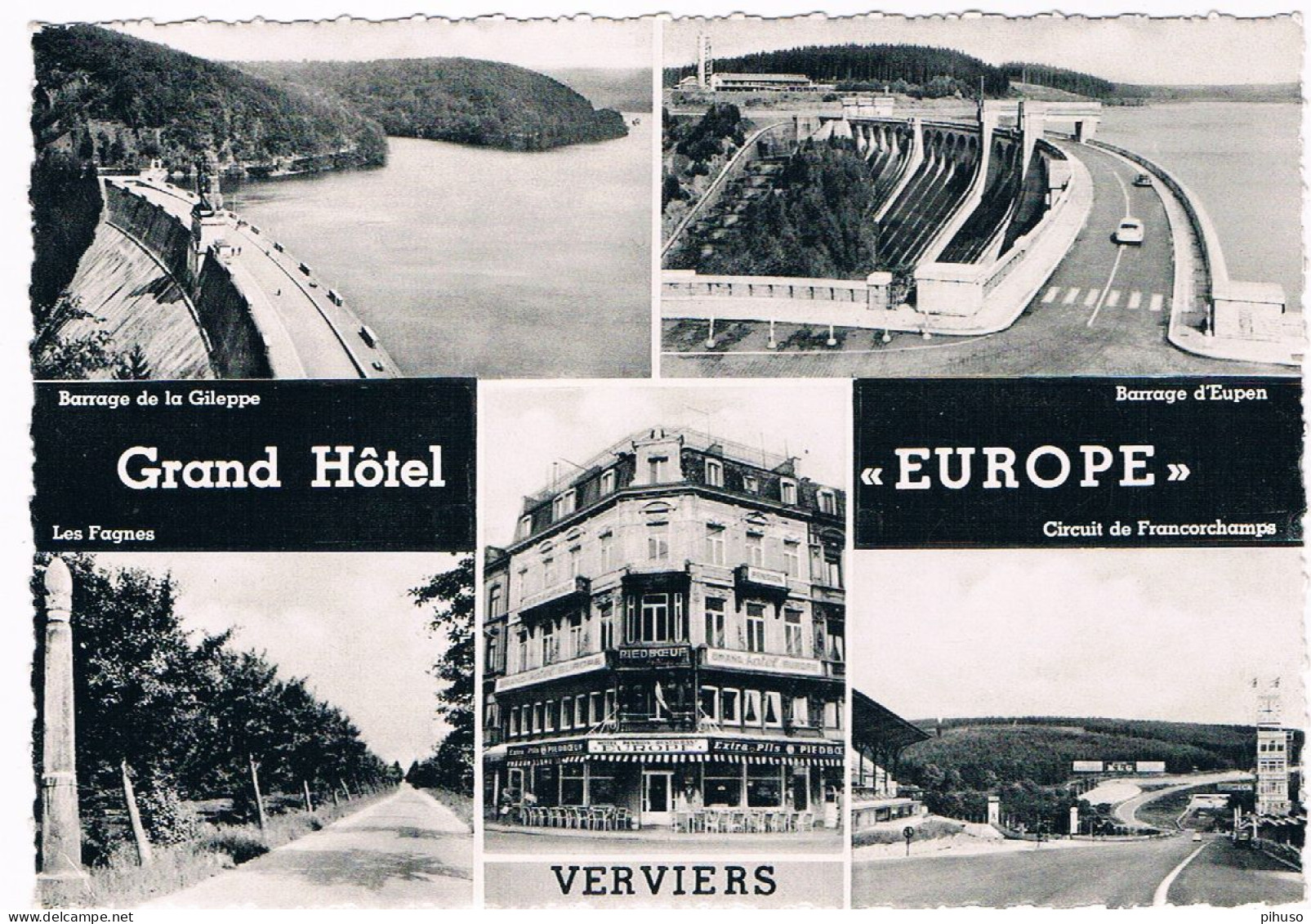 B-9437  VERVIERS : Grand Hotel Europe - Verviers