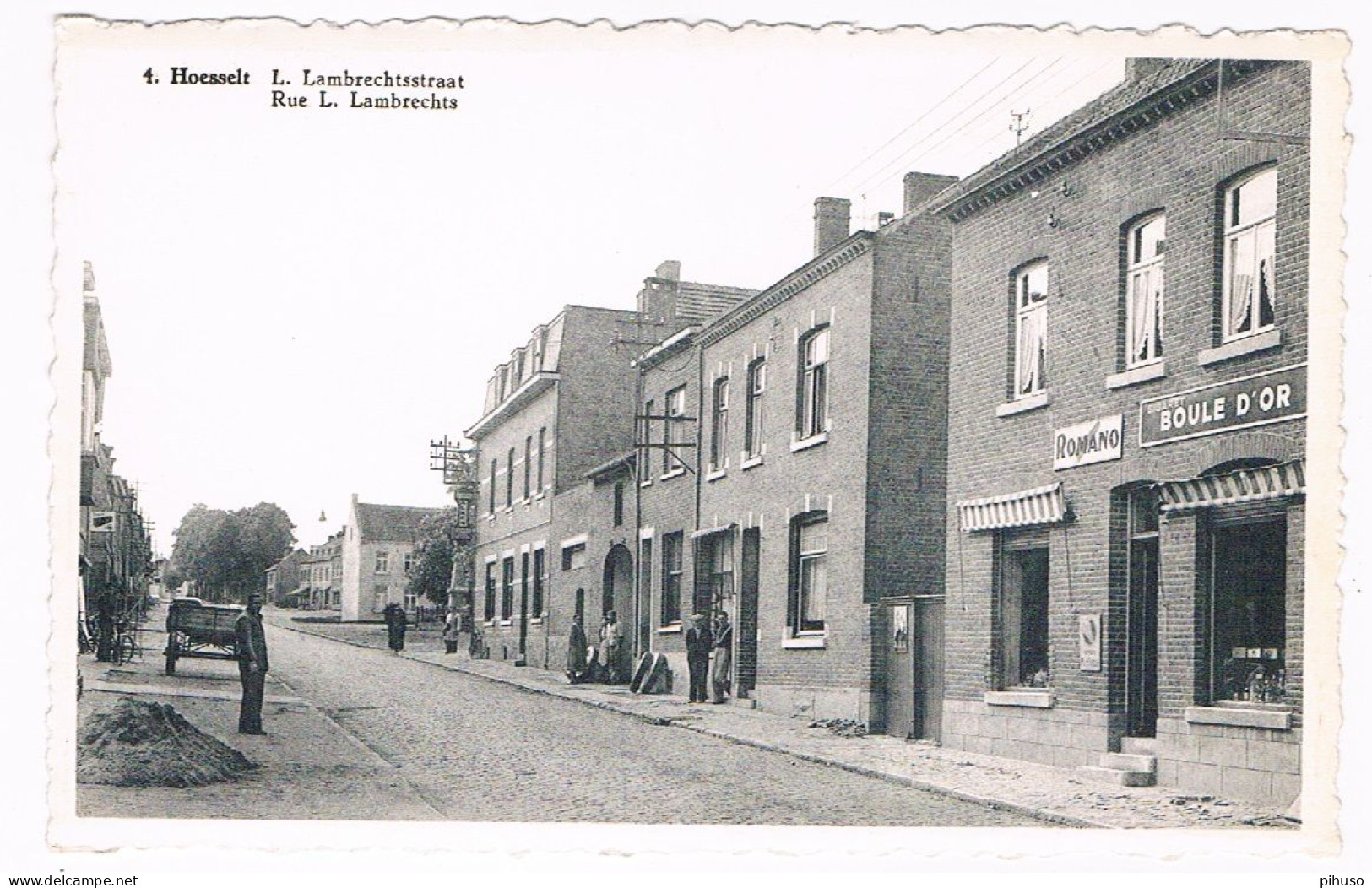 B-9442   HOESSELT : L. Lambrechtsstraat - Höselt