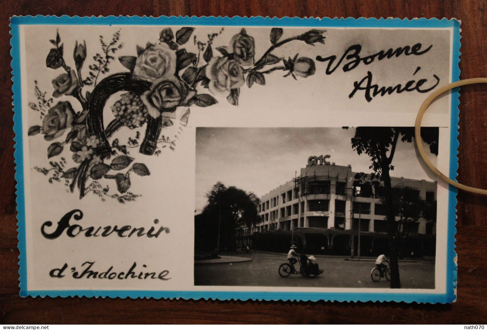 CPA AK 1949 Souvenir D'Indo China Indochine Viet Nam FM SP 50673 Tonkin Photo GMC - Viêt-Nam