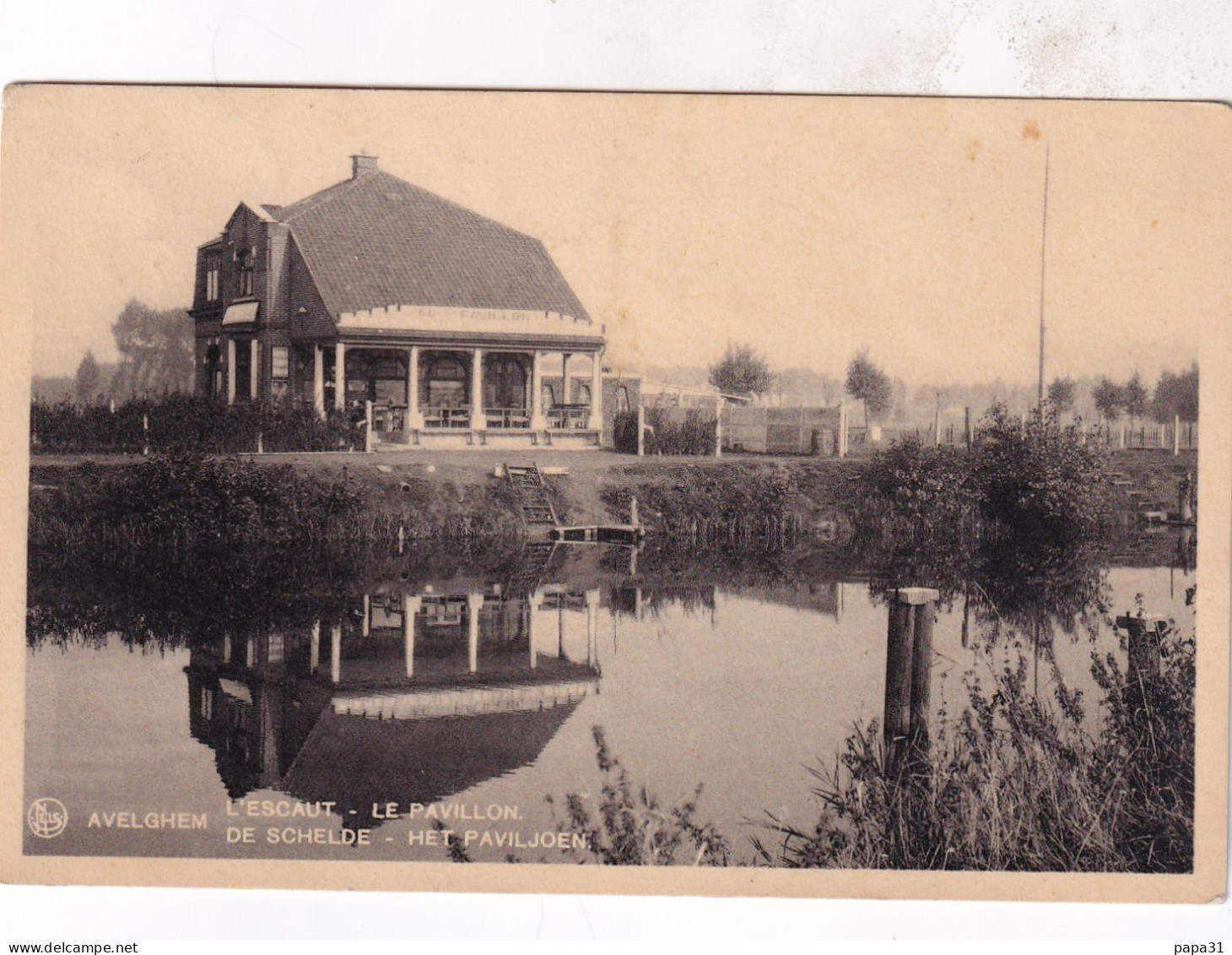 Avelgem  - L'Escaut - Le Pavillon - Avelgem