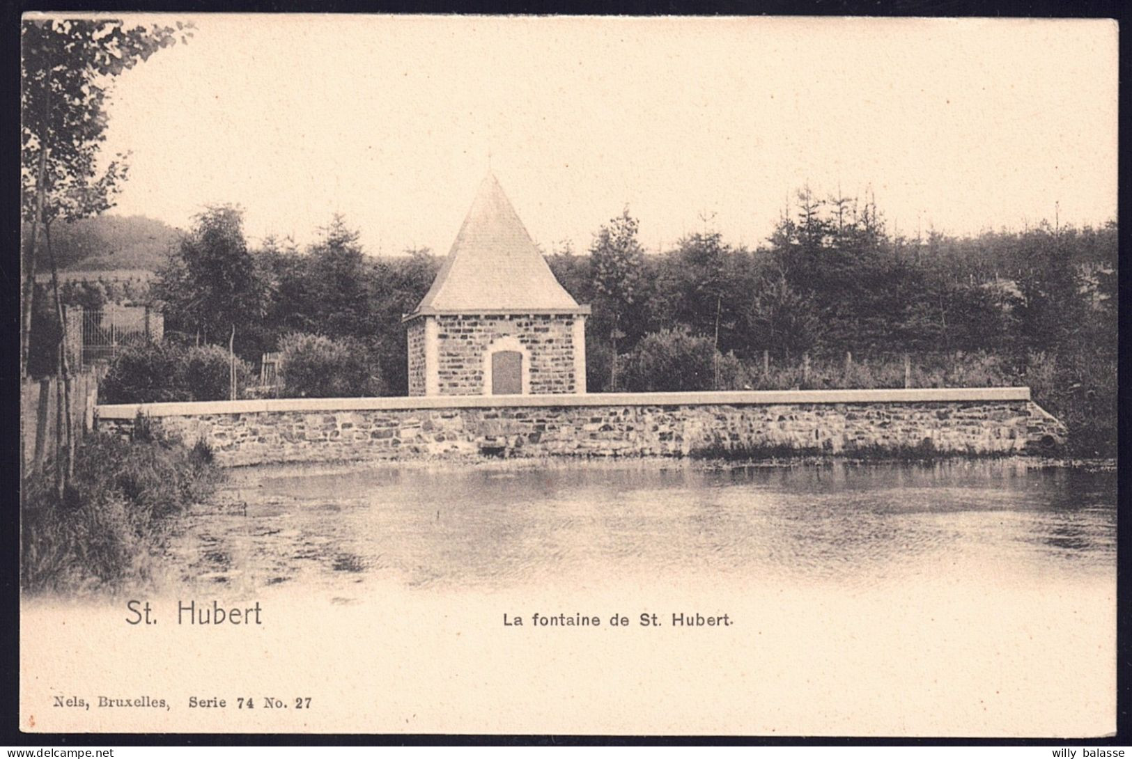 +++ CPA - ST HUBERT - La Fontaine  // - Saint-Hubert