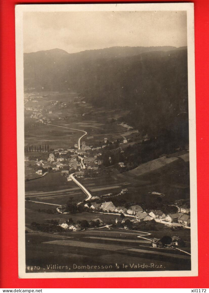 DAL-27 RARE Villiers Dombresson Et Le Val-de-Ruz.  Perrochet-matile Cachet Cernier 1926 - Cernier