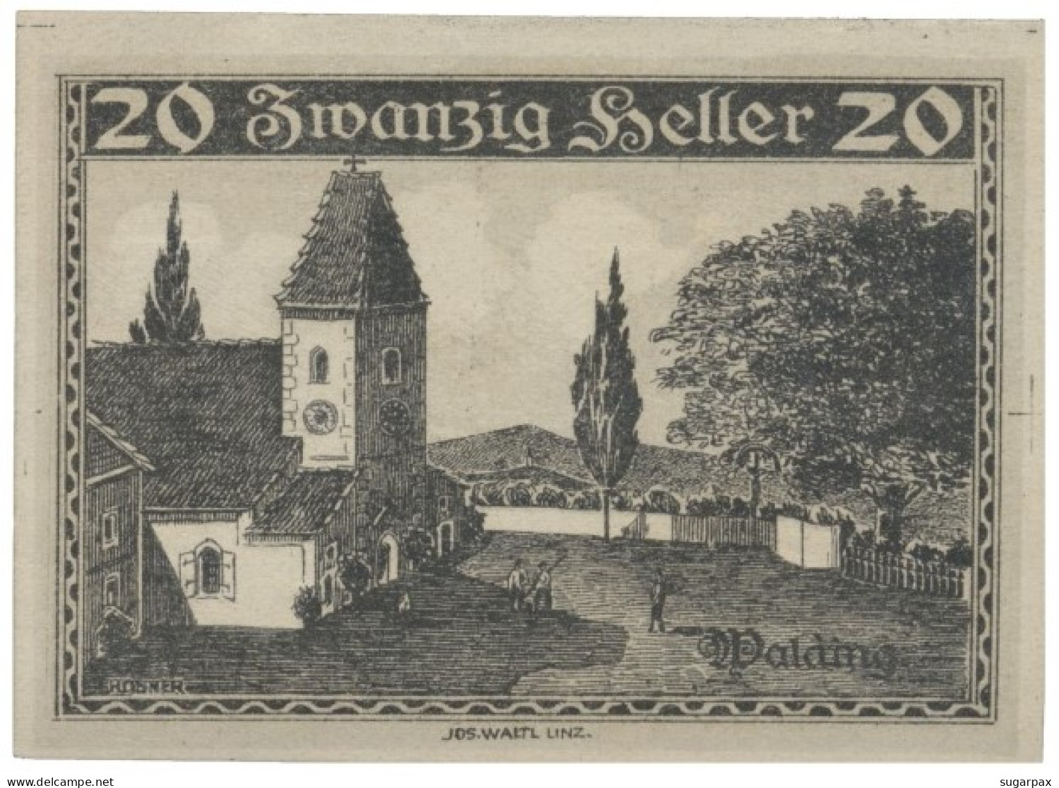 AUSTRIA - 20 Heller - 31.12.1920 - Pick: N/C - Gemeinde Walding - Autriche