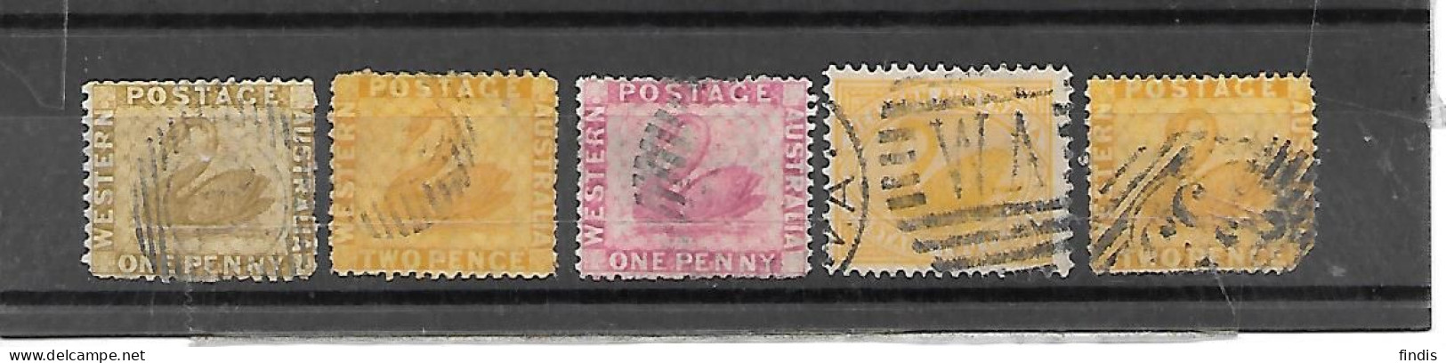 WESTERN AUSTRALIA Petit Lot Obli - Used Stamps
