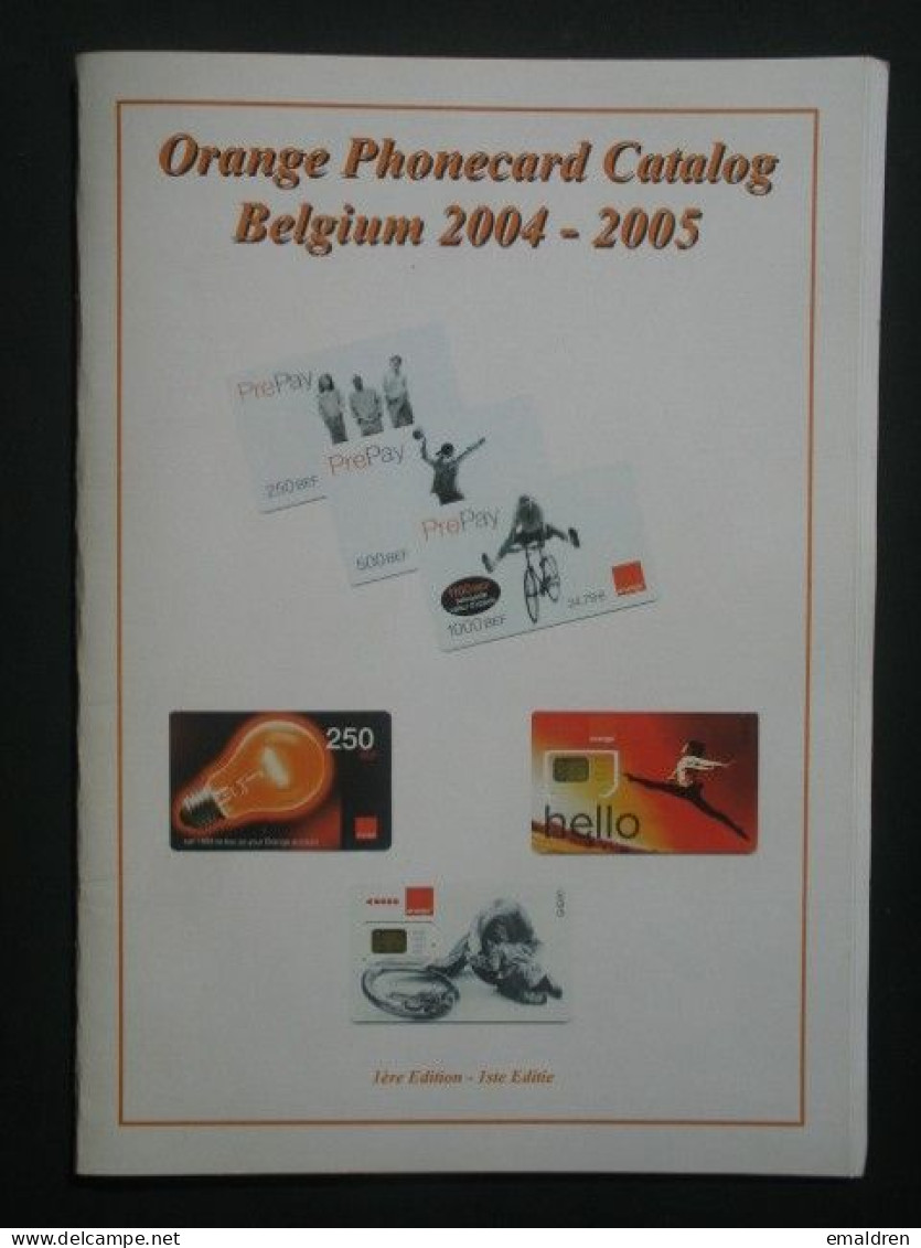 Catalogue Orange. Neuf. Nieuw - Libros & Cds