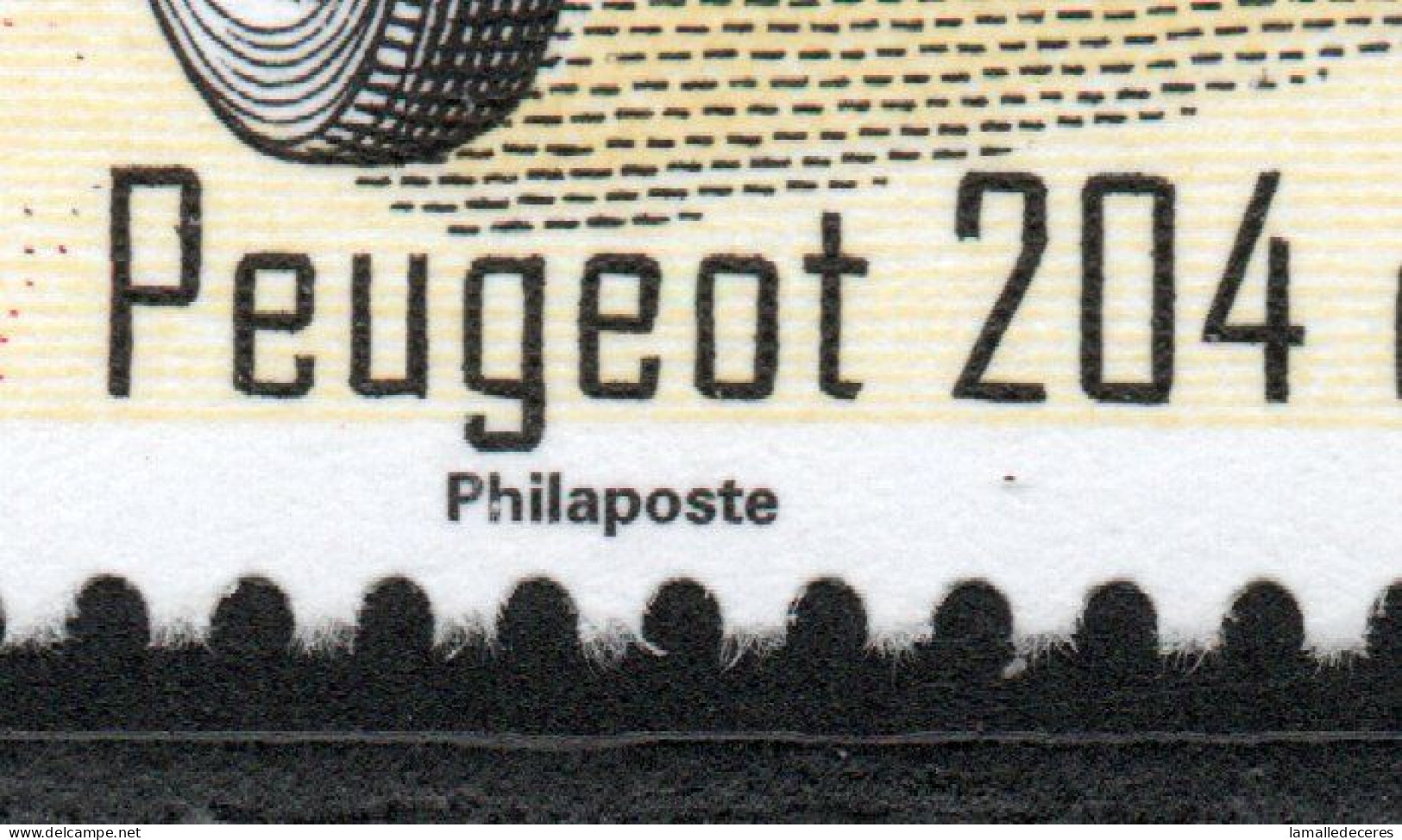 DECOUVERTE TIRAGE PHILAPOSTE AVEC UN A SUR TP COMMEMO CABRIOLET PEUGEOT 5390A RR - Unused Stamps