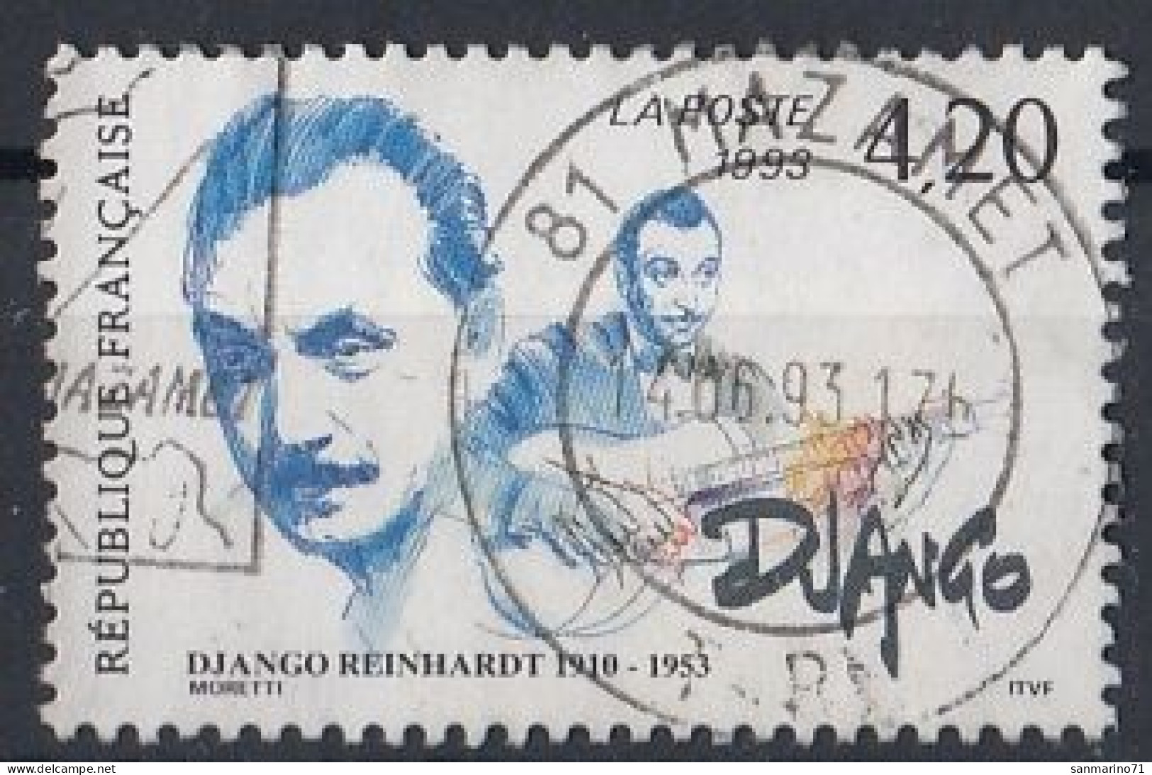 FRANCE 2955,used - Musique