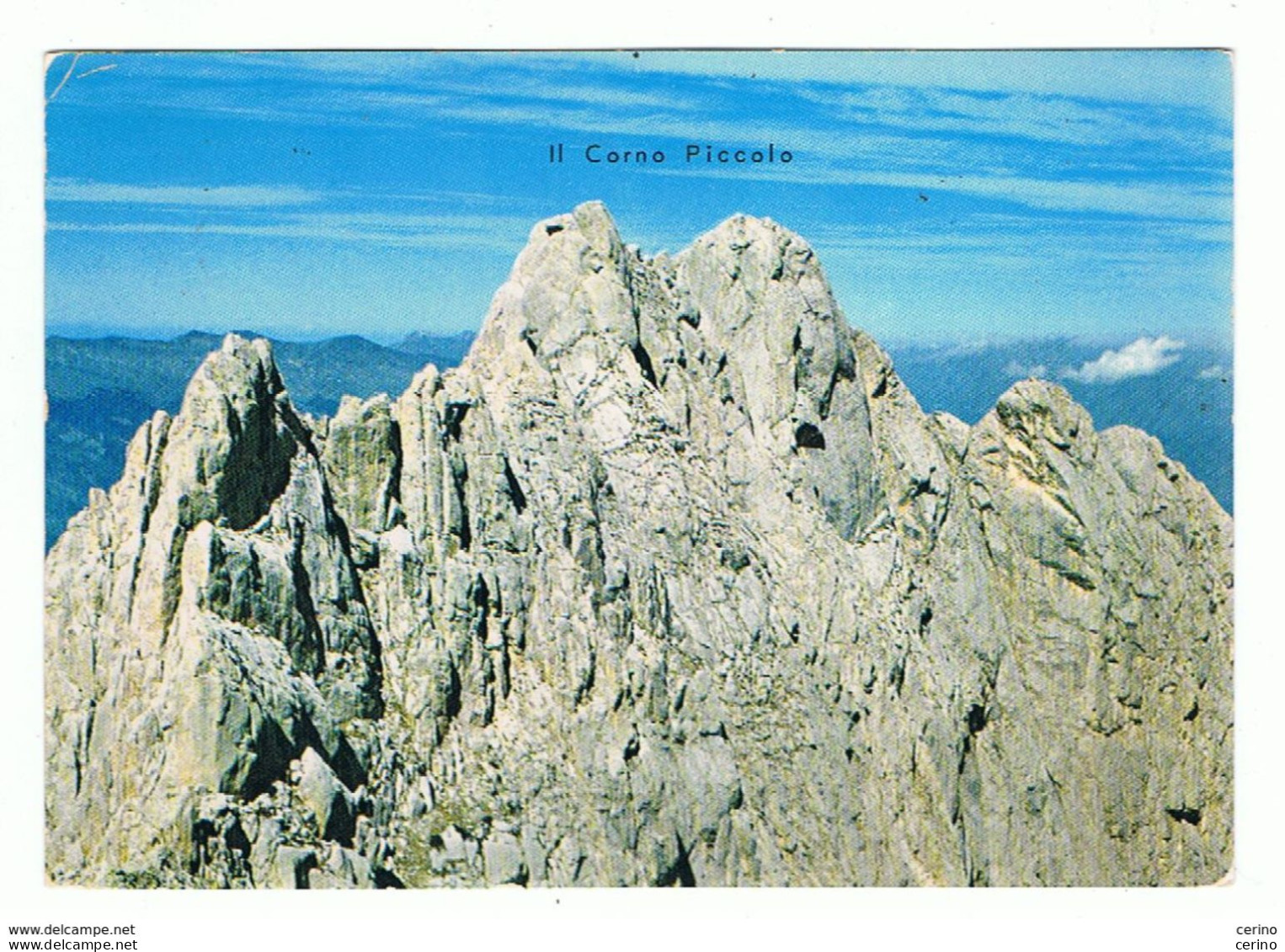 GRAN  SASSO  D' ITALIA (TE):  IL  CORNO  PICCOLO  -  FG - Bergsteigen