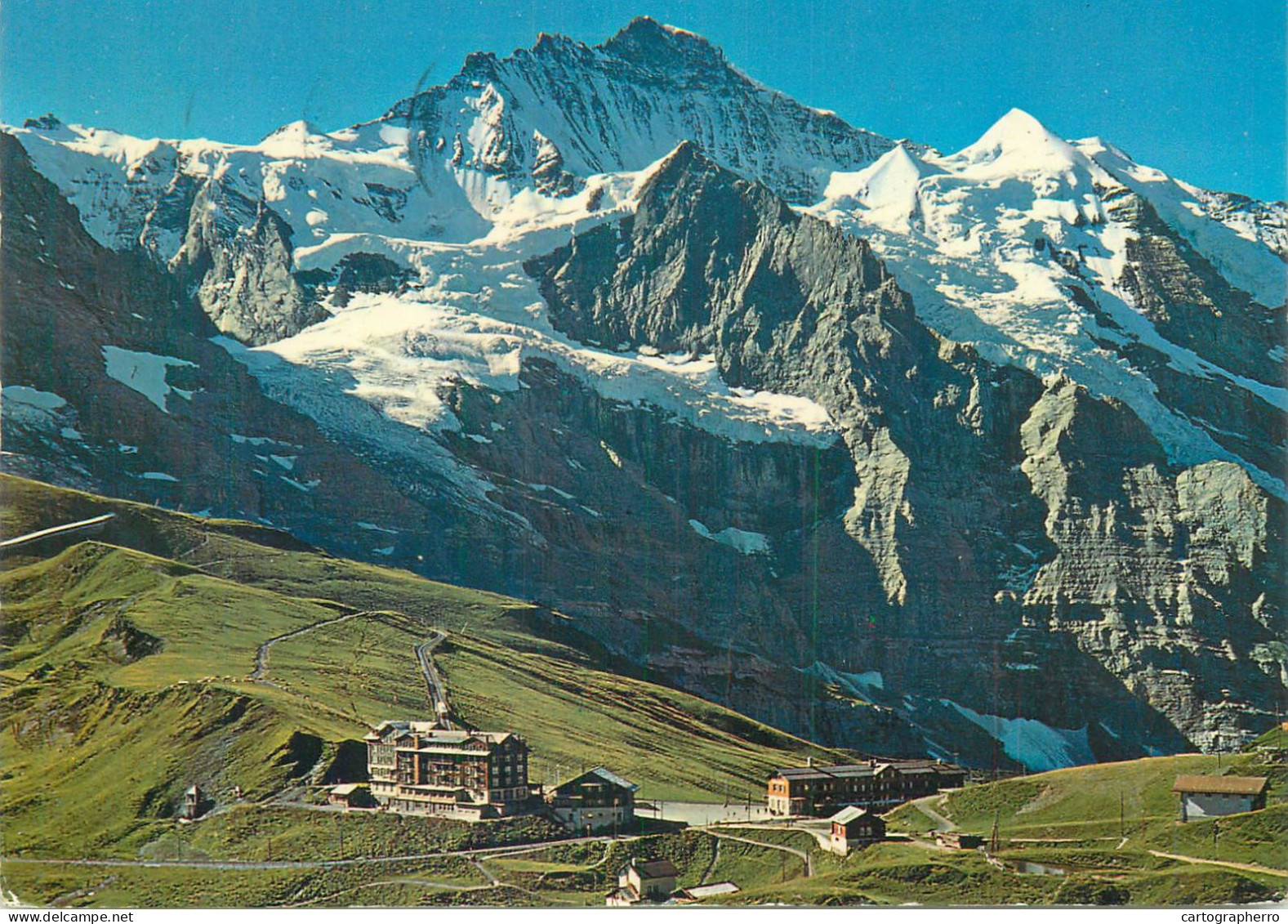 Switzerland Kleine Scheidegg Mit Jungfrau - Egg