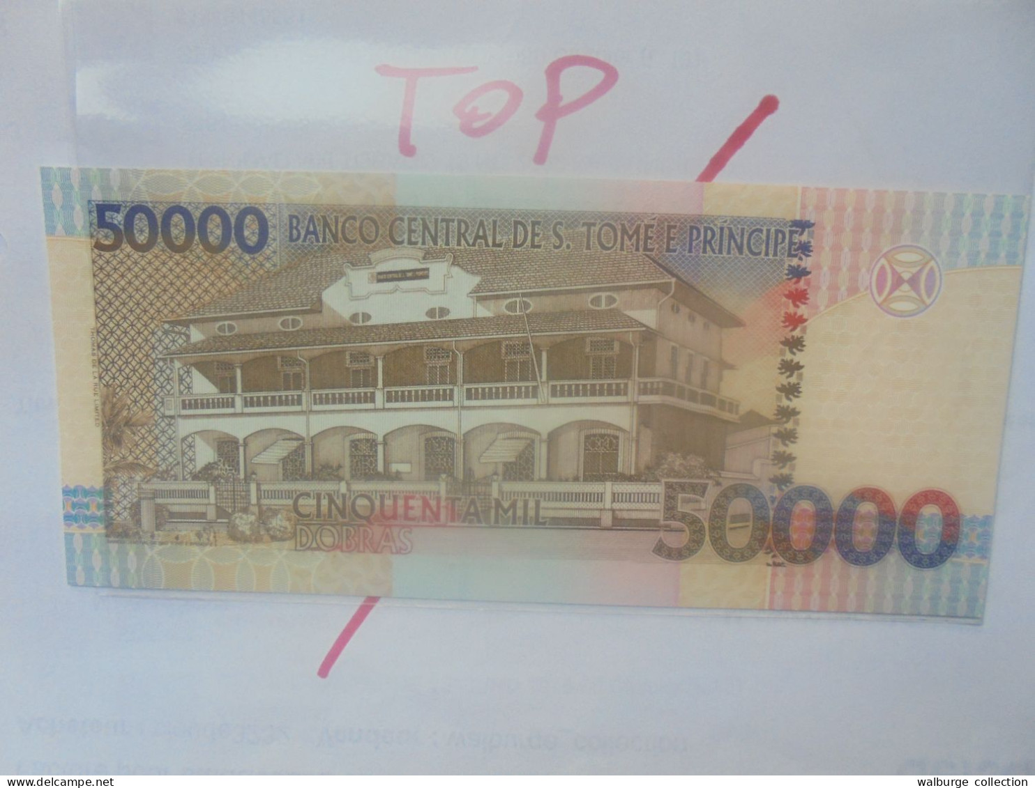 SAO TOME-PRINCIPE 50.000 DOBRAS 1996 Neuf/UNC (B.29) - Sao Tomé Et Principe