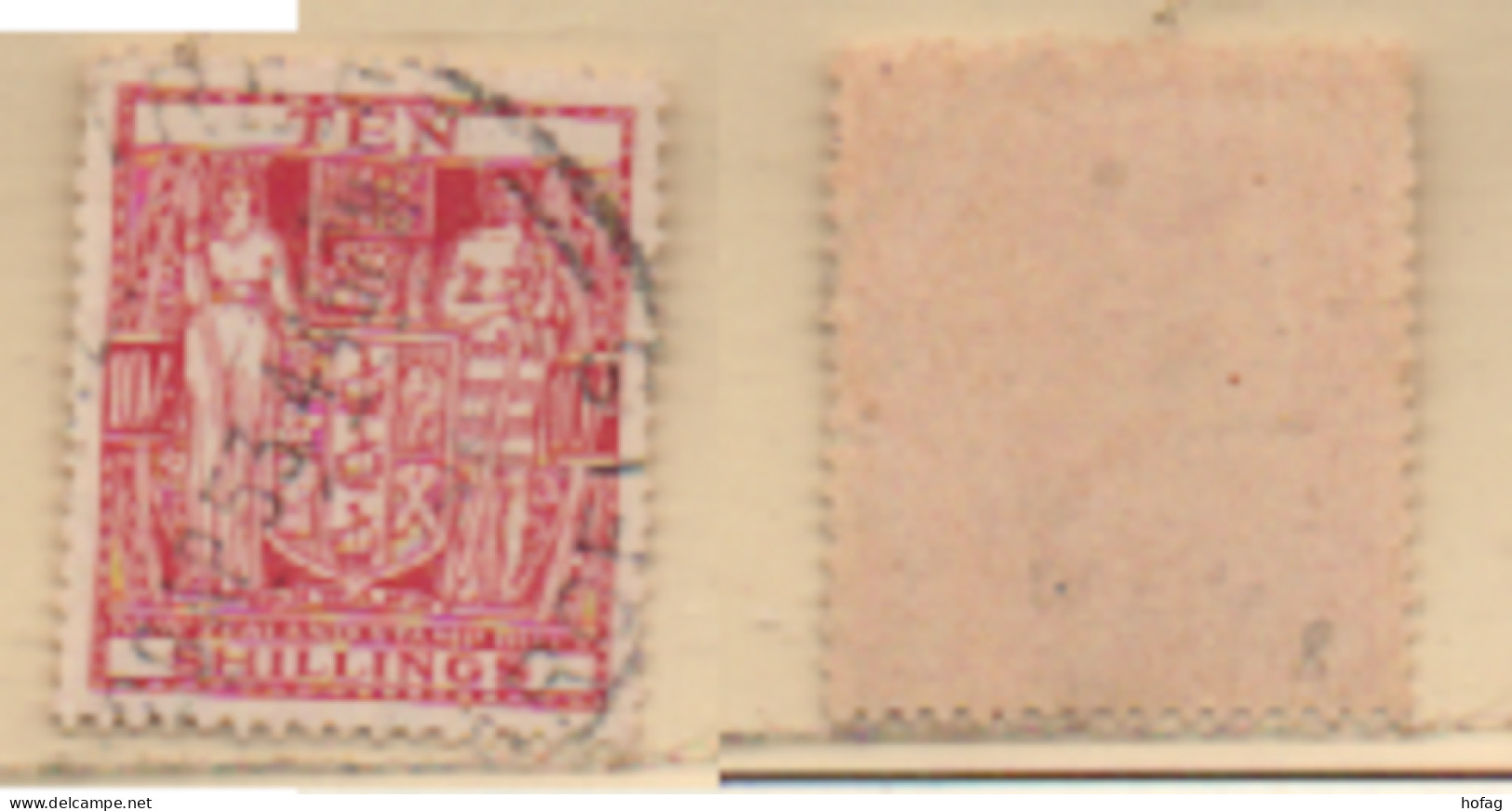 Neuseeland 1944  MiNr.: St65 Stempelmarke Gestempelt New Zealand Stamp Duty Used Scott: AR84 Yt: FP63 Sg: F101 - Steuermarken/Dienstmarken