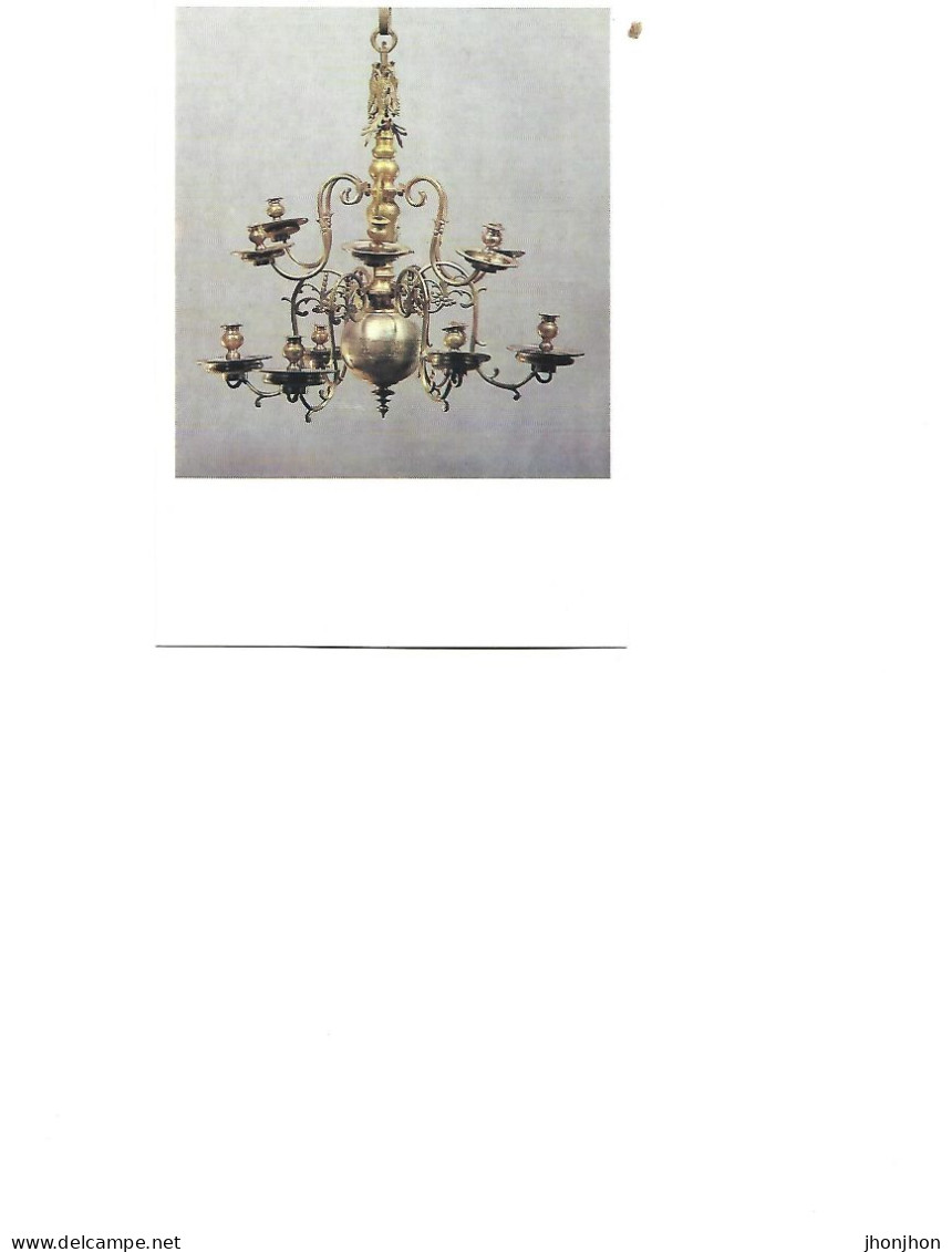 Postcard Unused -   Chandelier - Objets D'art