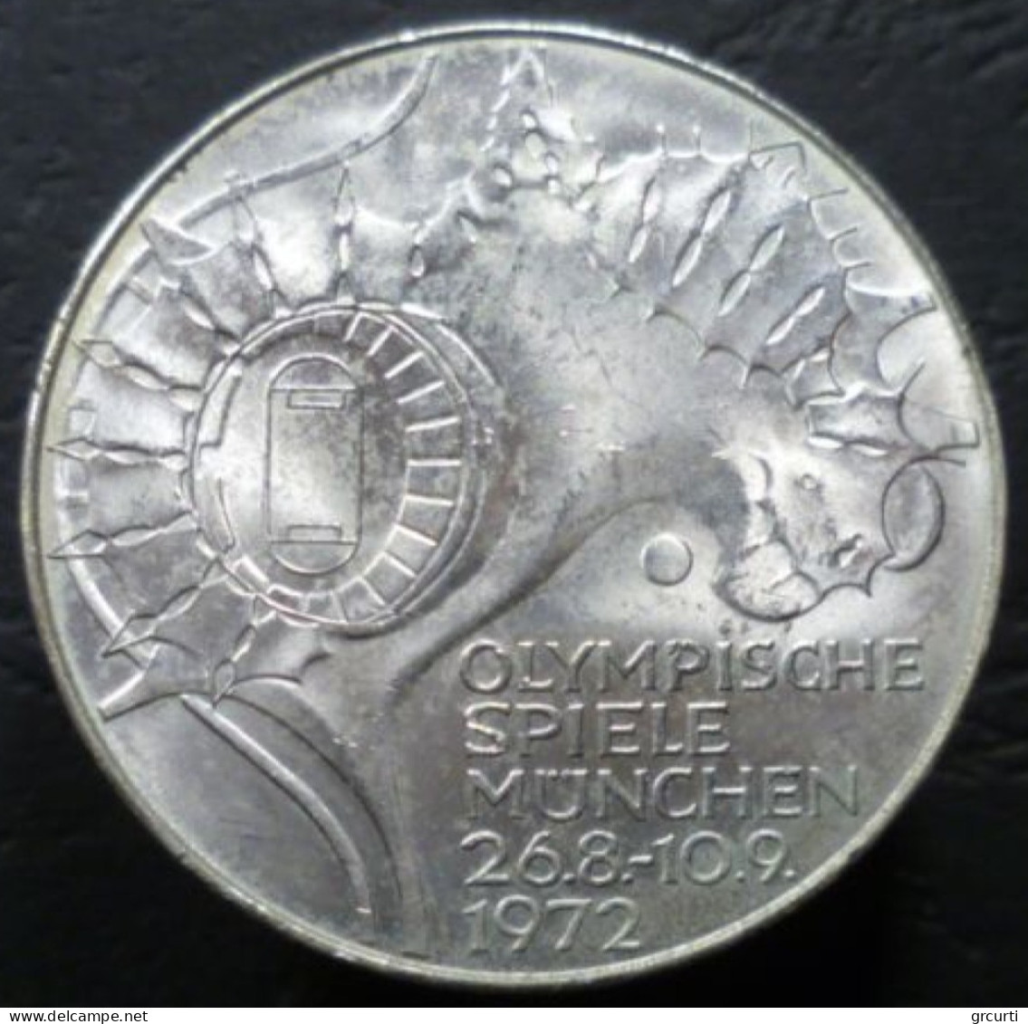 Germania - RFT - 10 Mark 1972 D - Olimpiadi Di Monaco - KM# 133 - 10 Mark