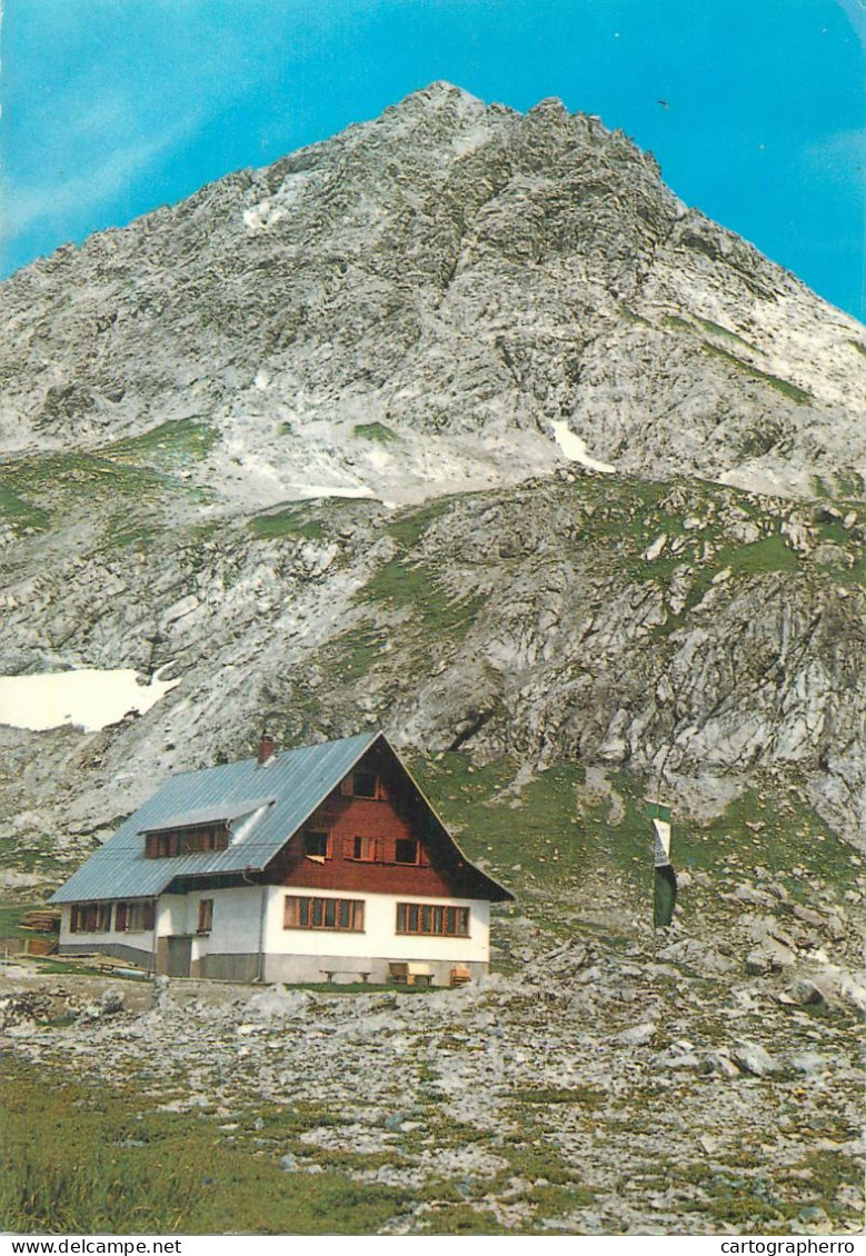 Germany Lech Am Arlberg (Vorarlberg) Gopingerhutte Mit Hohem Licht - Lech